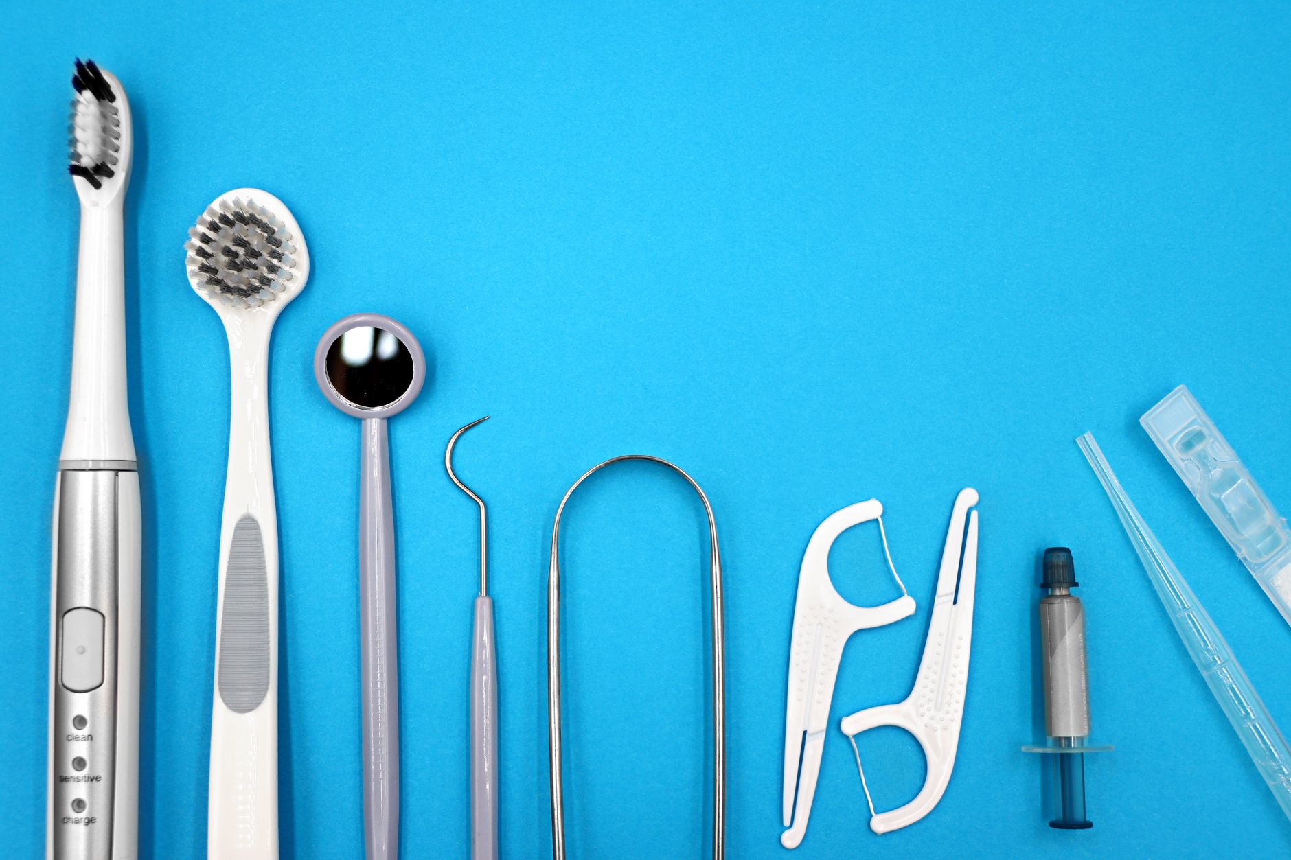 Detail of modern dental equipment